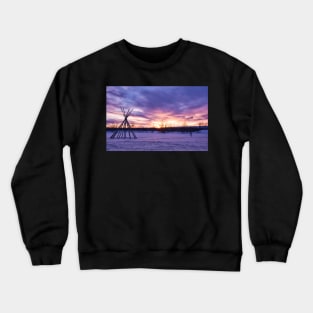 The Lone Teepee Crewneck Sweatshirt